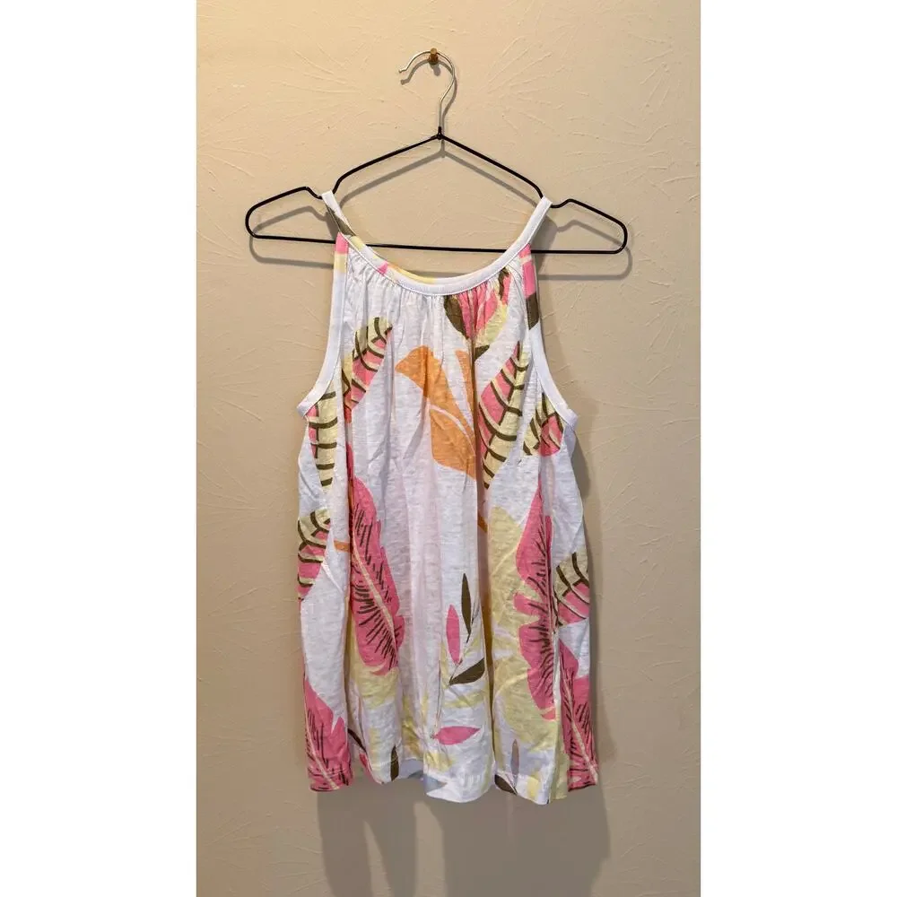 Cynthia Rowley 100% Linen Top Size Medium - Picture 1 of 3